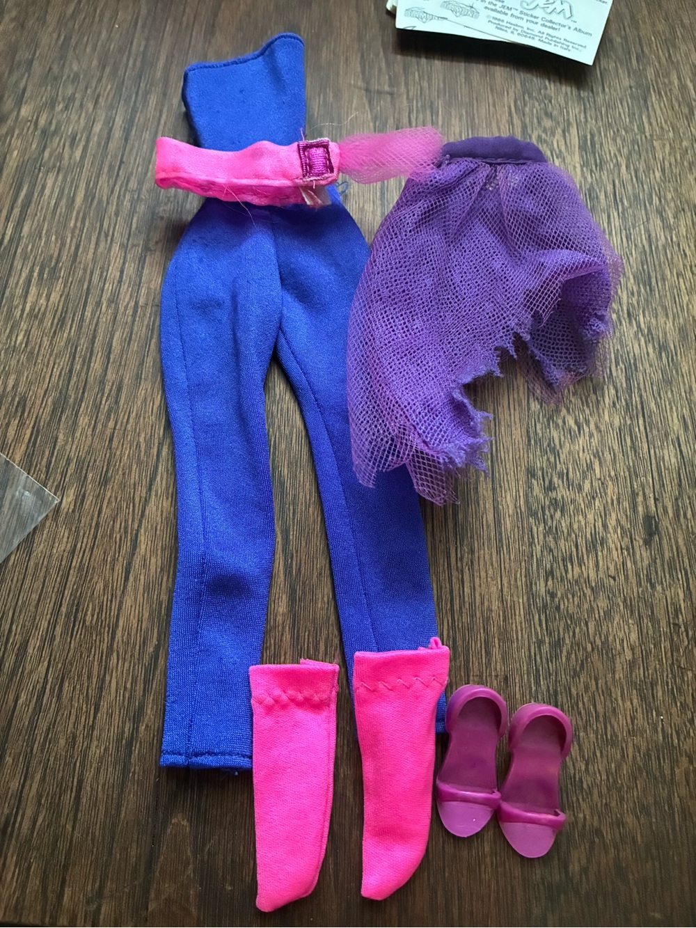1986 Jem “Smashin Fashion” Attire / loose - complete